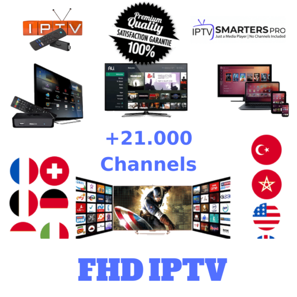 1 Month FHD IPTV Subscription